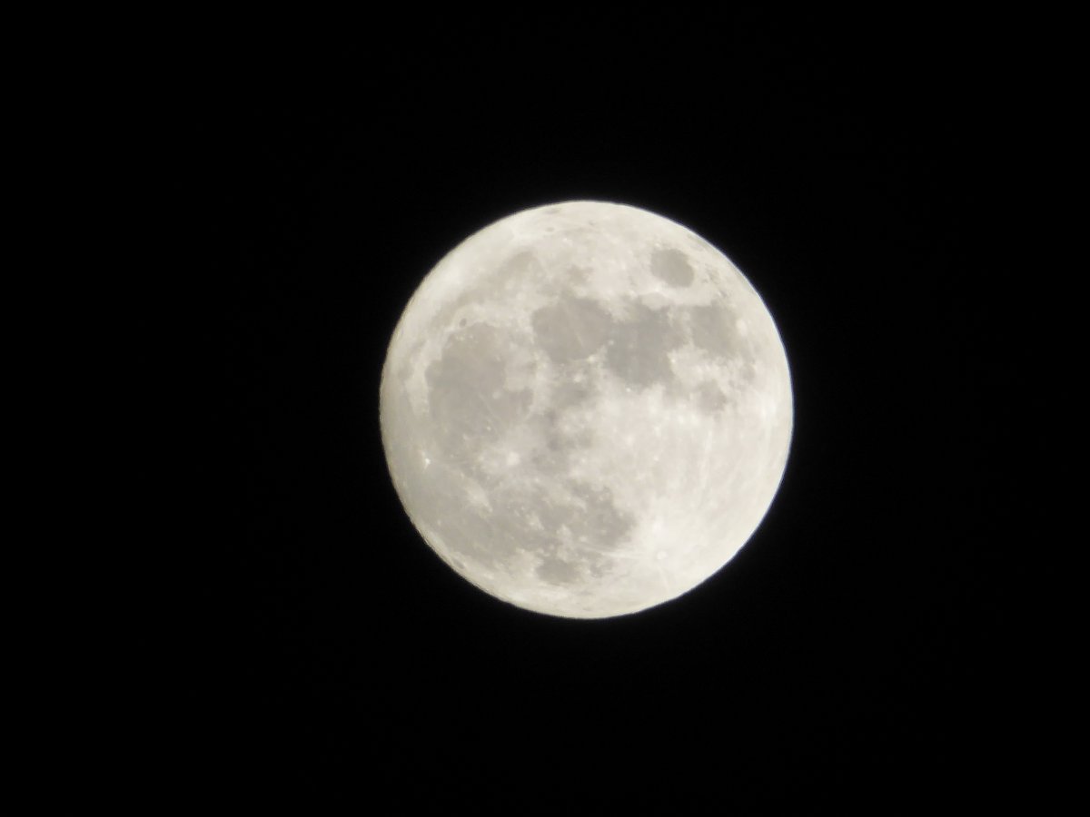 full moon photography