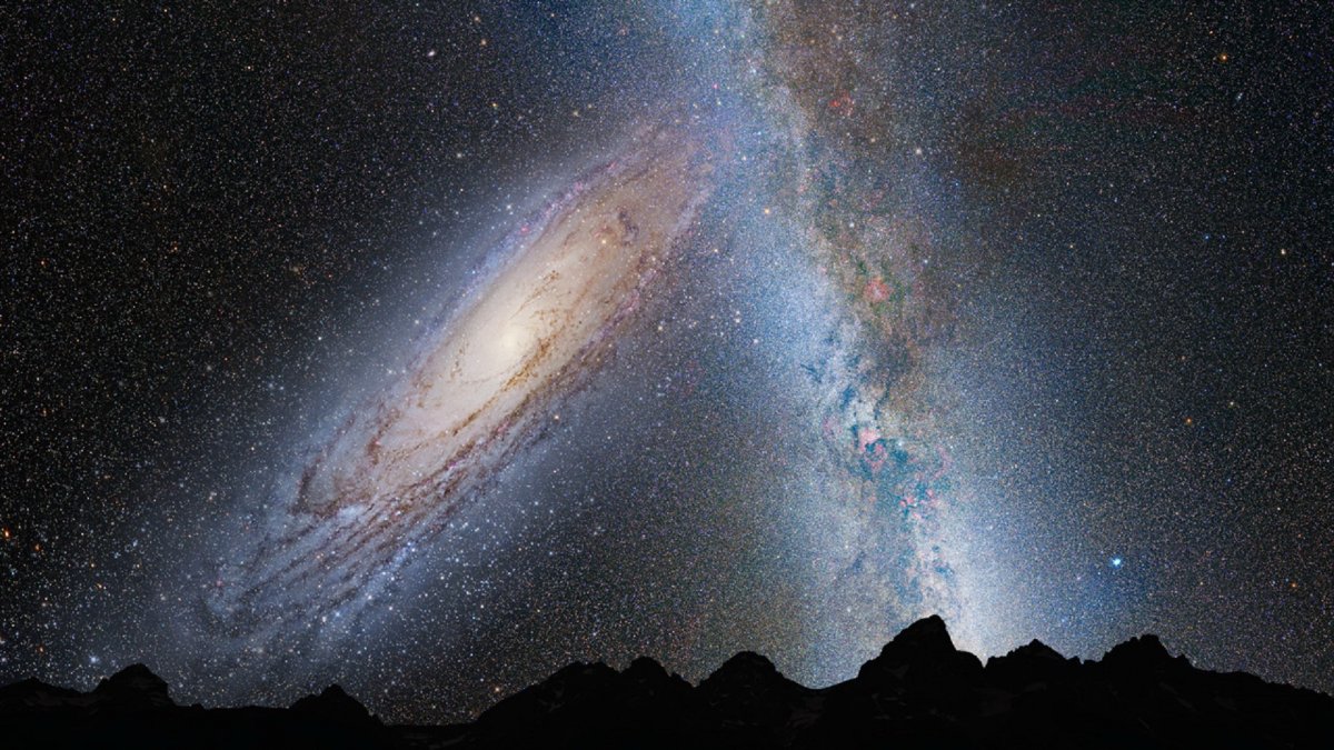 Milky Way Andromeda Pictures