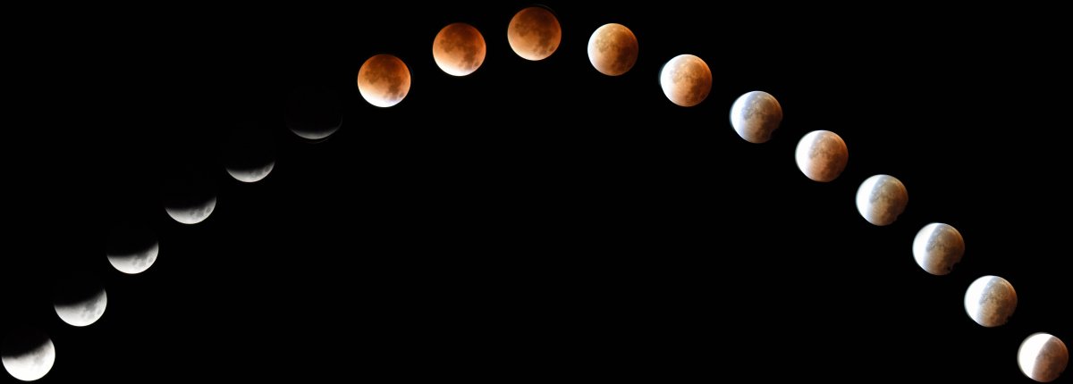 Total lunar eclipse pictures