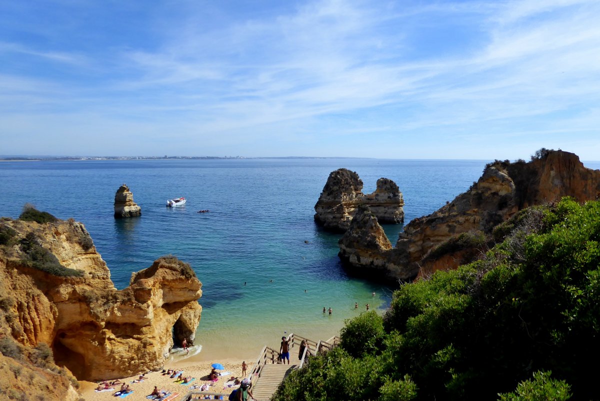 Algarve coast scenery pictures