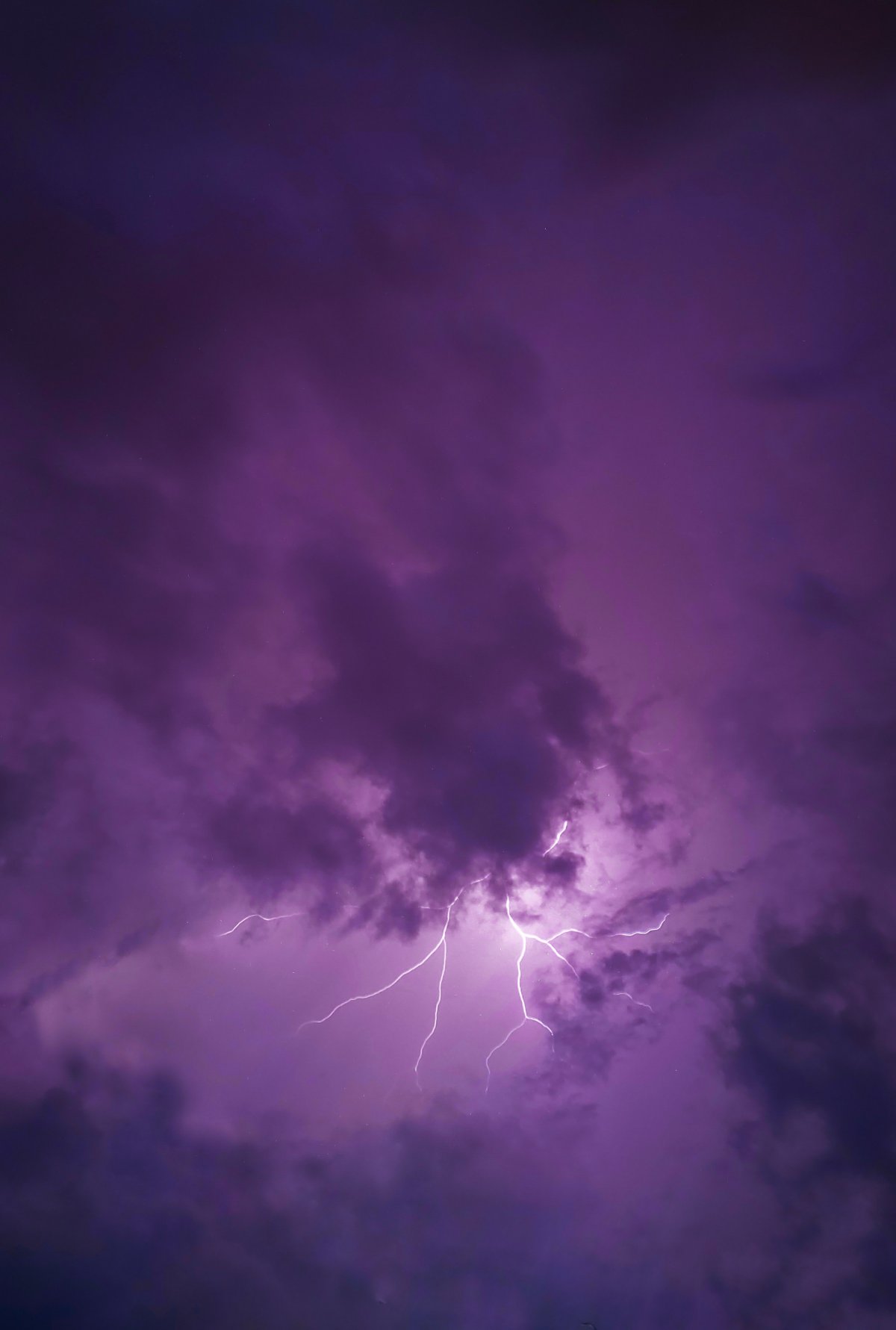 purple lightning weather pictures