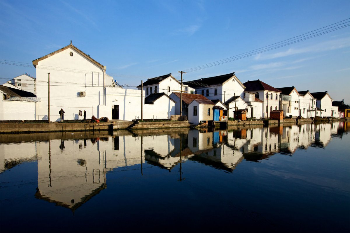 Pictures of cultural scenery in Luzhi Ancient Town, Jiangsu