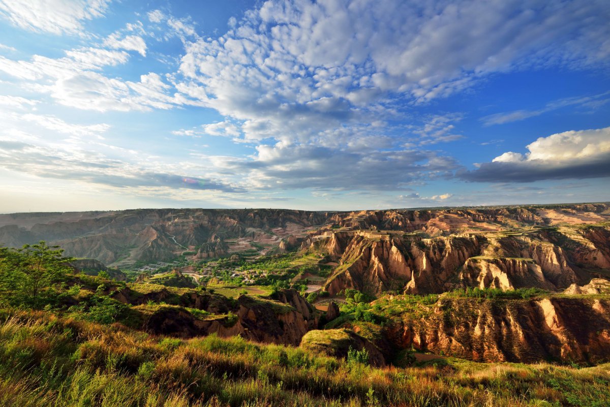 Loess Plateau scenery pictures