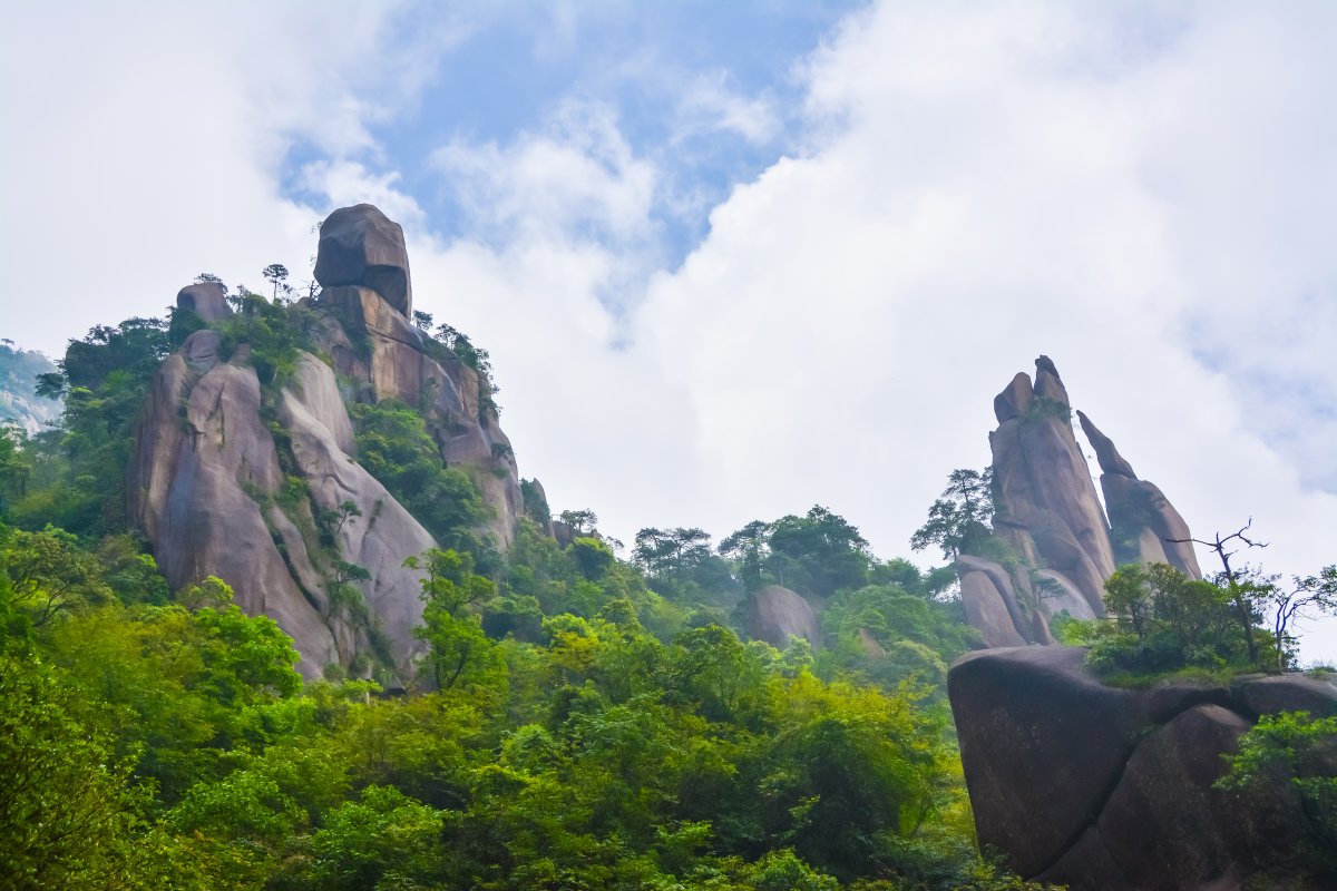 Natural scenery pictures of Sanqing Mountain in Shangrao, Jiangxi