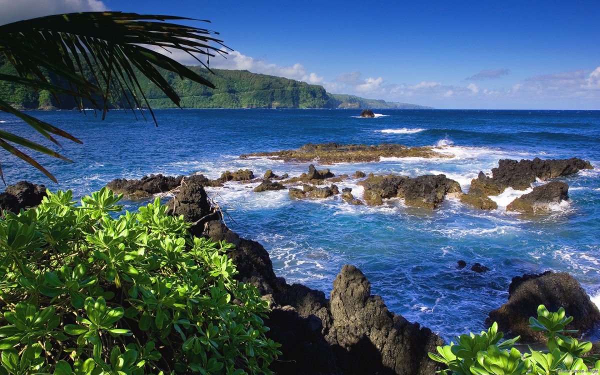 Natural scenery pictures of Maui Island, Hawaii, USA