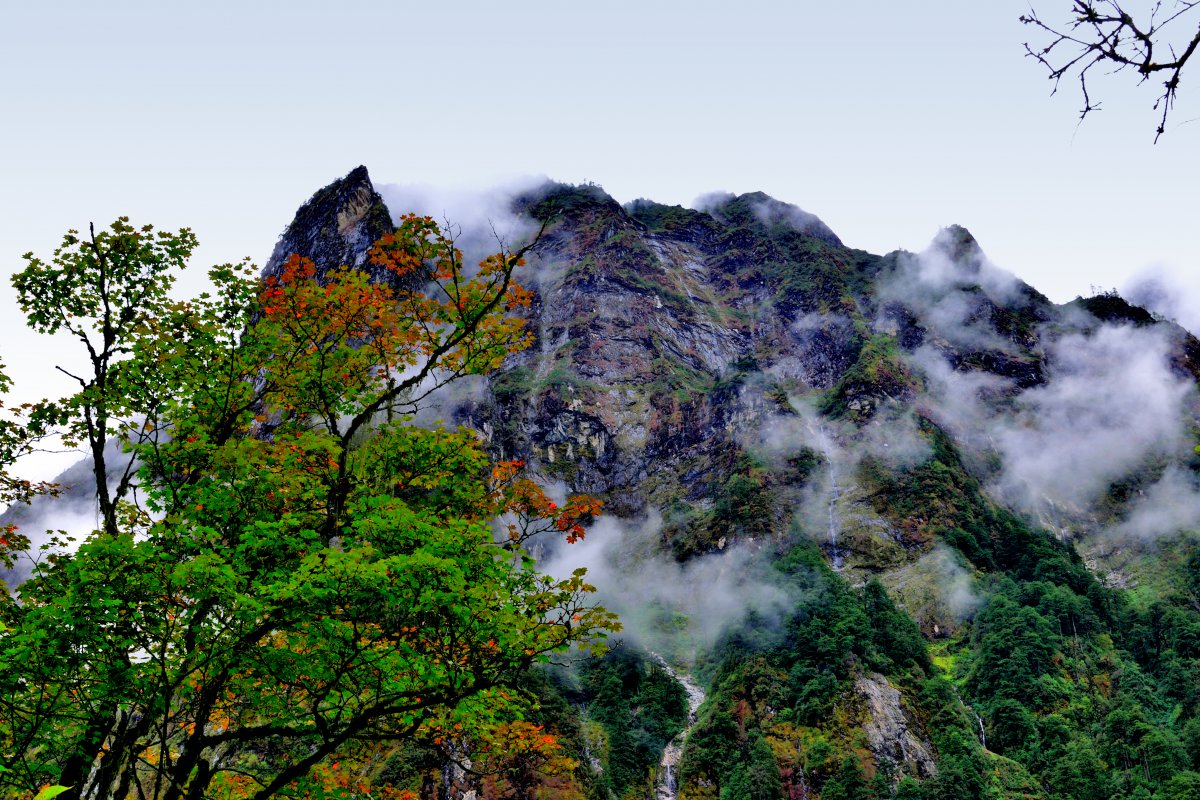Picturesque pictures of natural scenery in western Sichuan