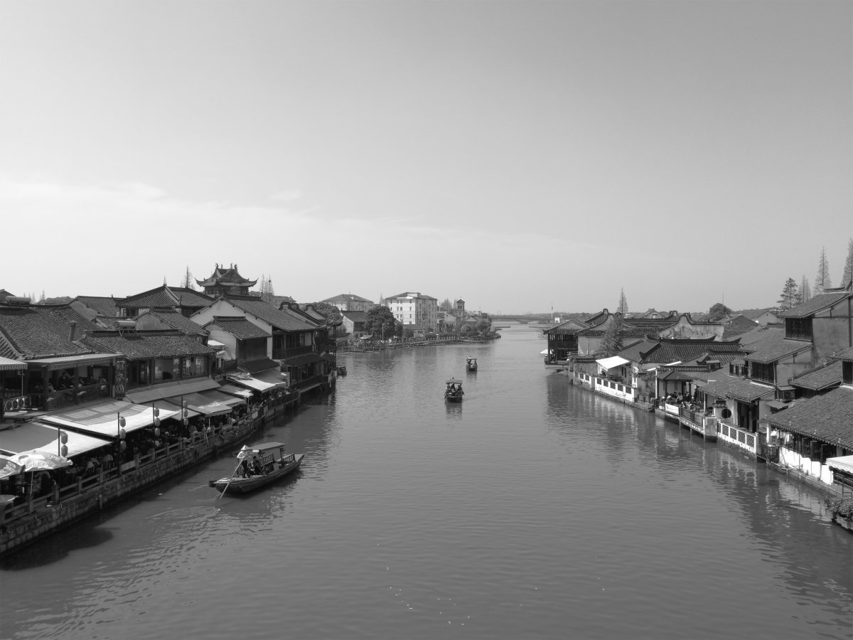 Pictures of cultural scenery of Zhujiajiao Ancient Town in Shanghai