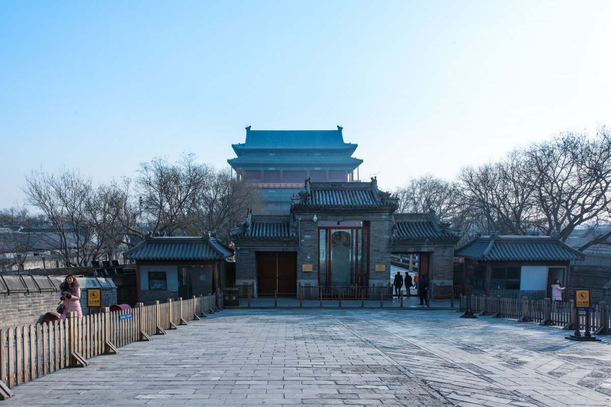 Beijing historic architectural scenery pictures