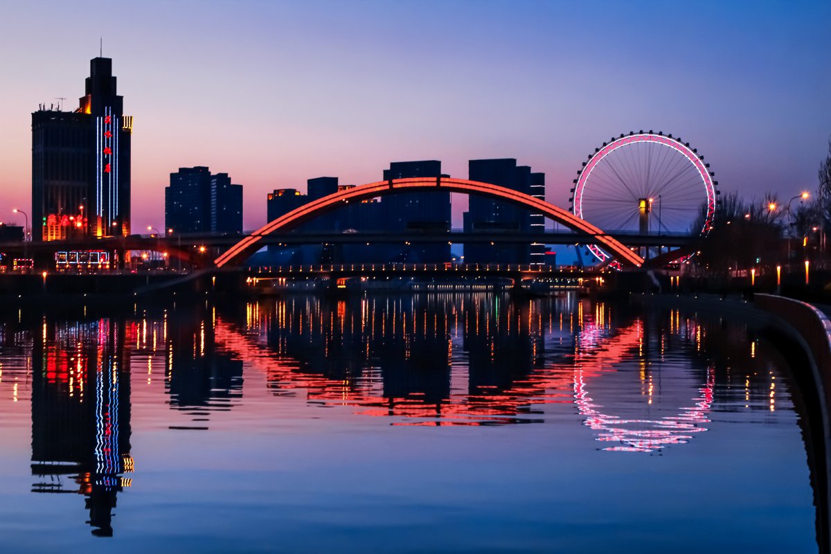 Tianjin city scenery pictures
