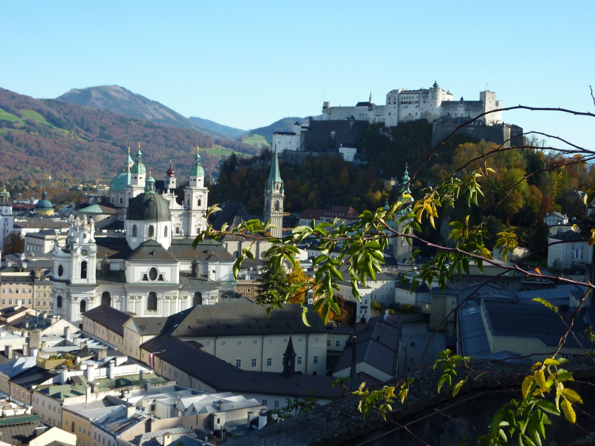 Salzburg city pictures in the Republic of Austria
