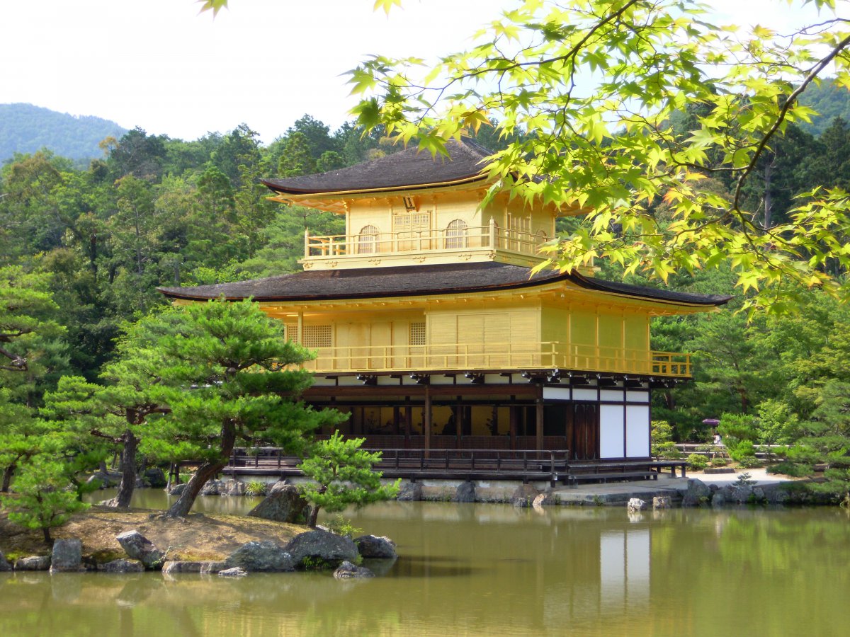 Pictures of Kinkakuji Temple in Kyoto, Japan
