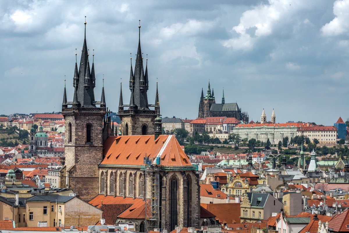 Czech capital Prague scenery pictures