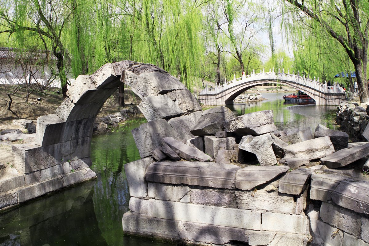 Pictures of Beijing Old Summer Palace Ruins Park