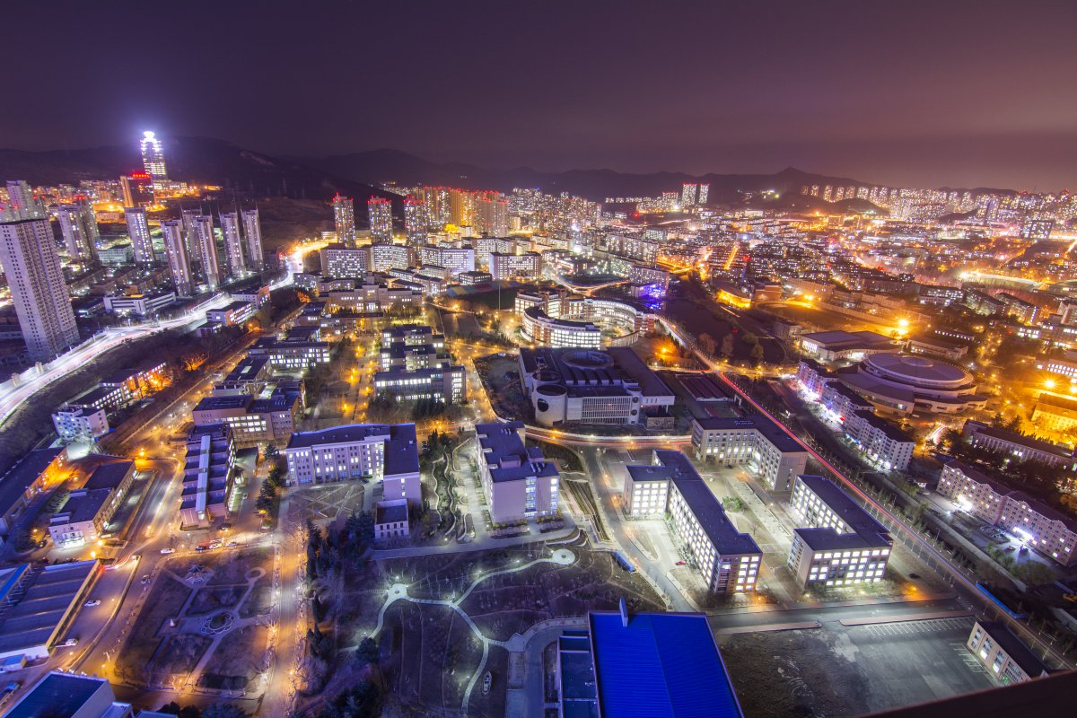 Dalian night view pictures