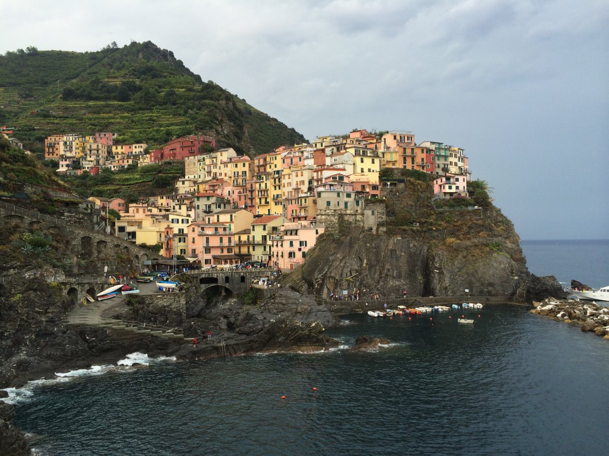 Beautiful scenery pictures of Cinque Terre in Italy