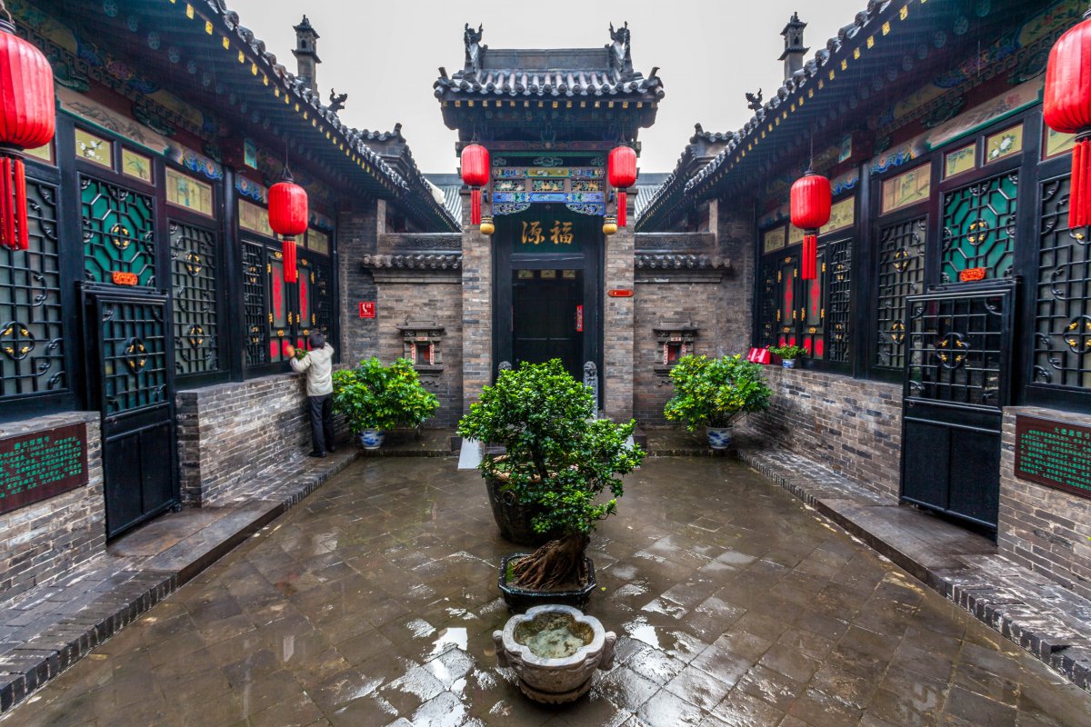 Pictures of cultural scenery in Pingyao, Shanxi