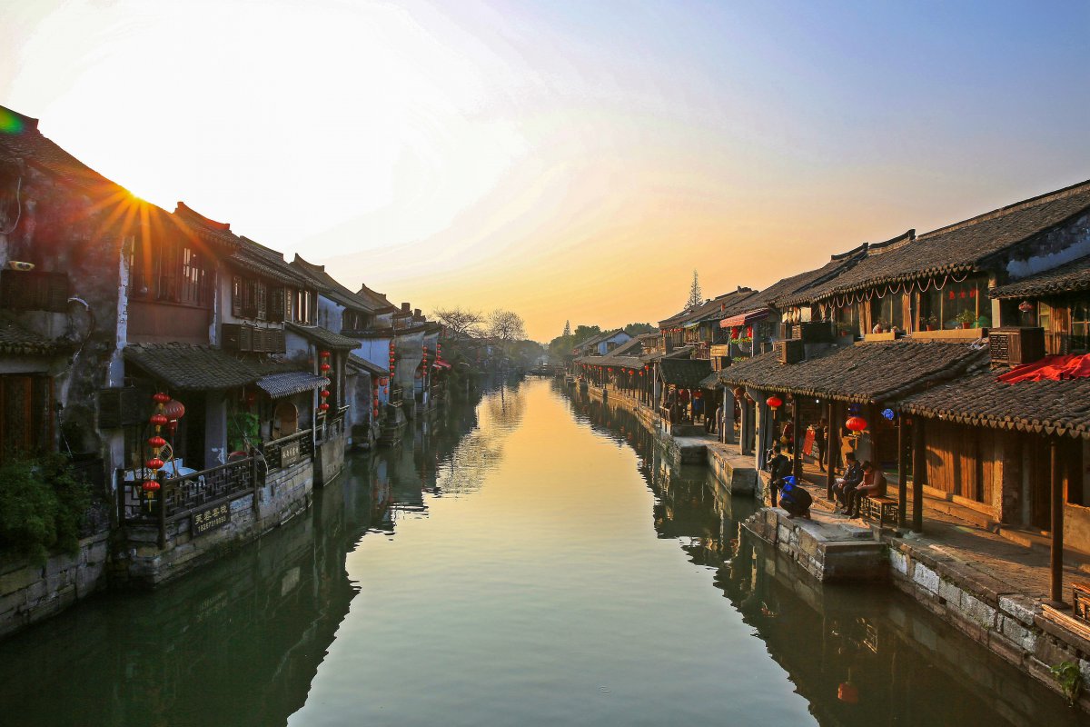 Scenery pictures of Xitang Ancient Town, Zhejiang