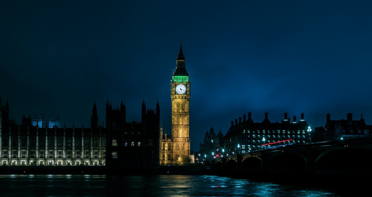 Pictures of Big Ben in London at night