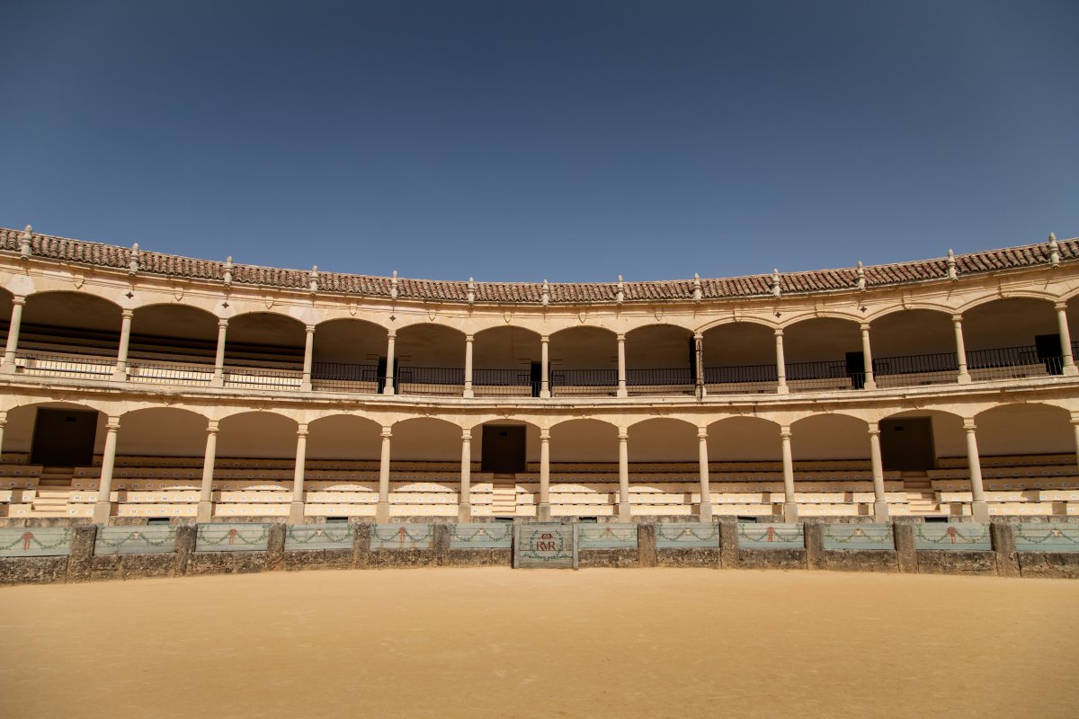 Pictures of bullring in Ronda, Spain