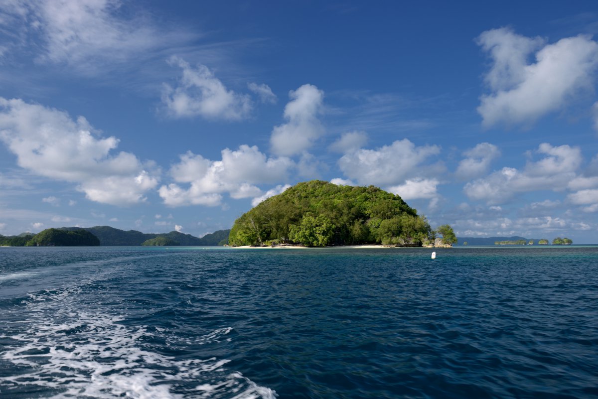 Palau ocean and beach scenery pictures