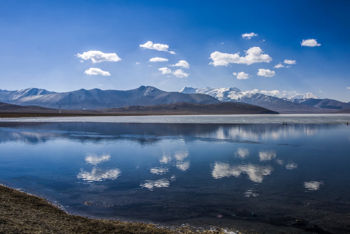 Pictures of Puma Yumco scenery in Tibet