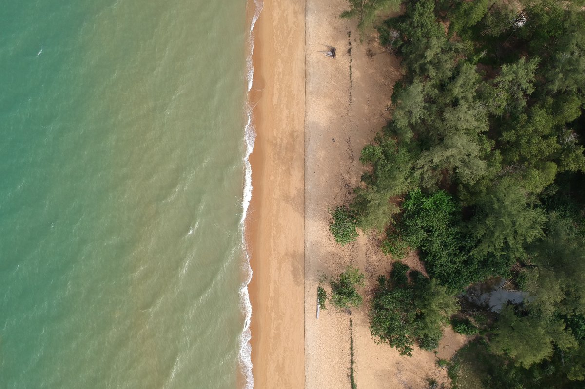 Aerial beach pictures