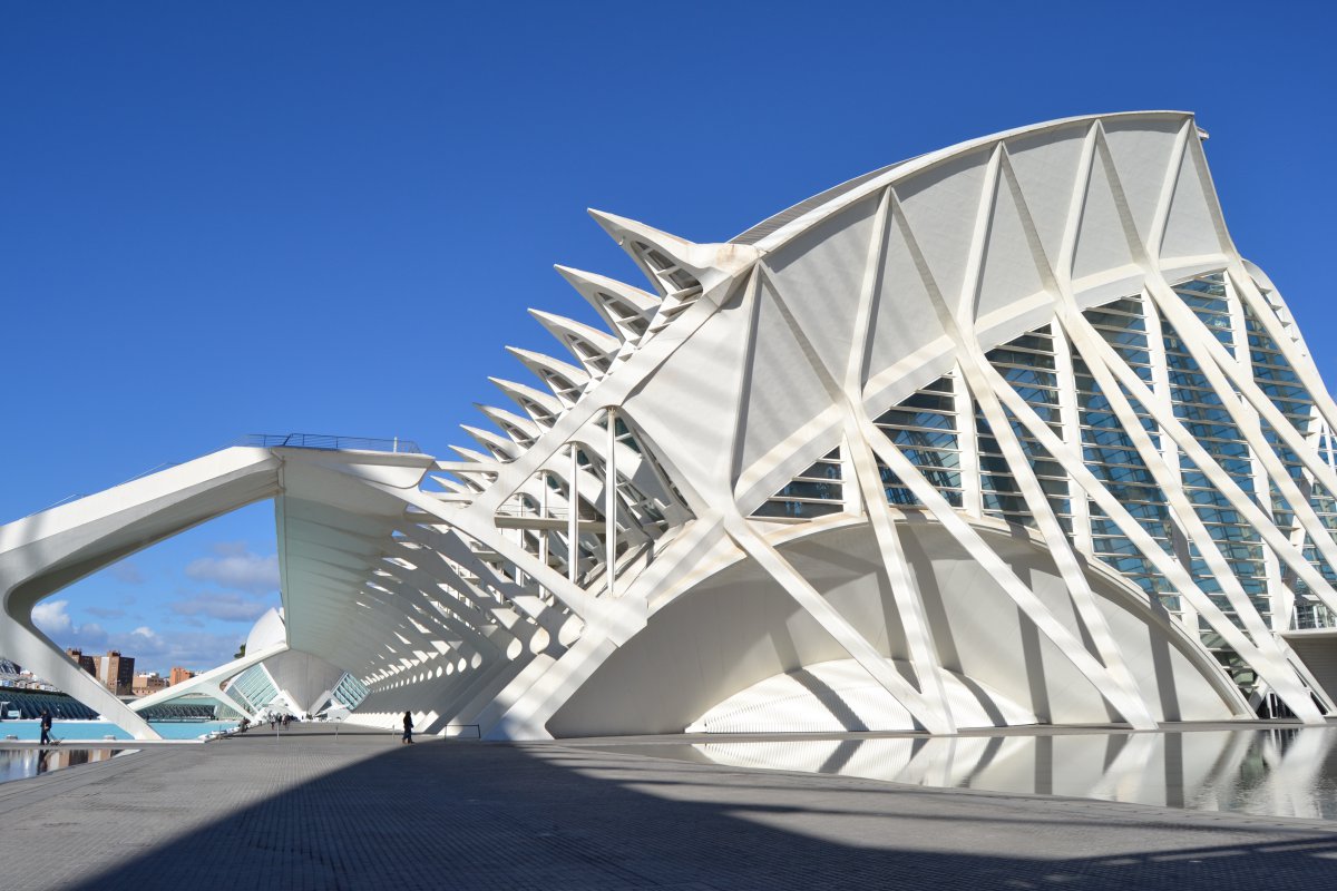 Special architectural landscape pictures of Valencia, Spain