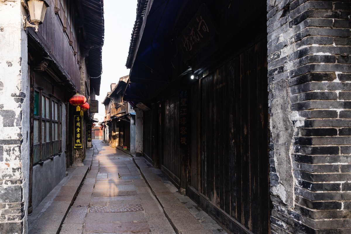 Scenery pictures of the ancient town of Xitang, Zhejiang