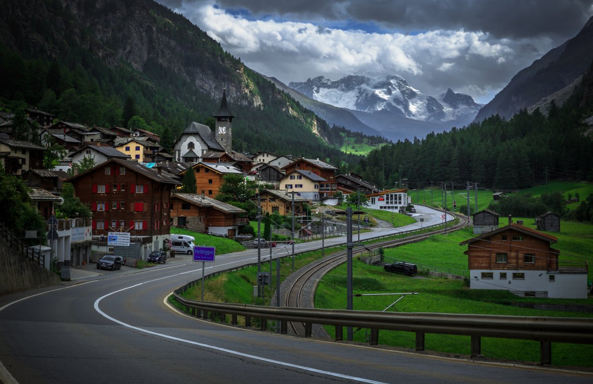 Picturesque Swiss landscape pictures