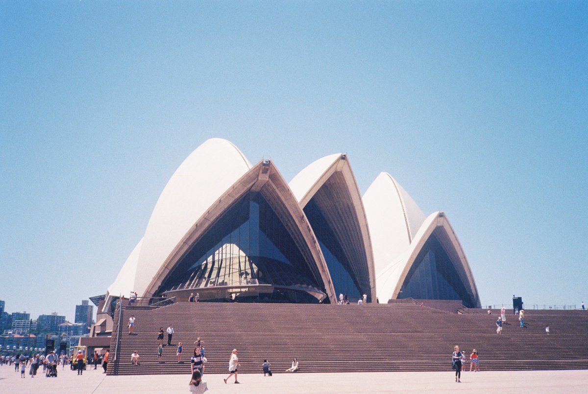 Sydney Opera House architectural landscape pictures in Australia