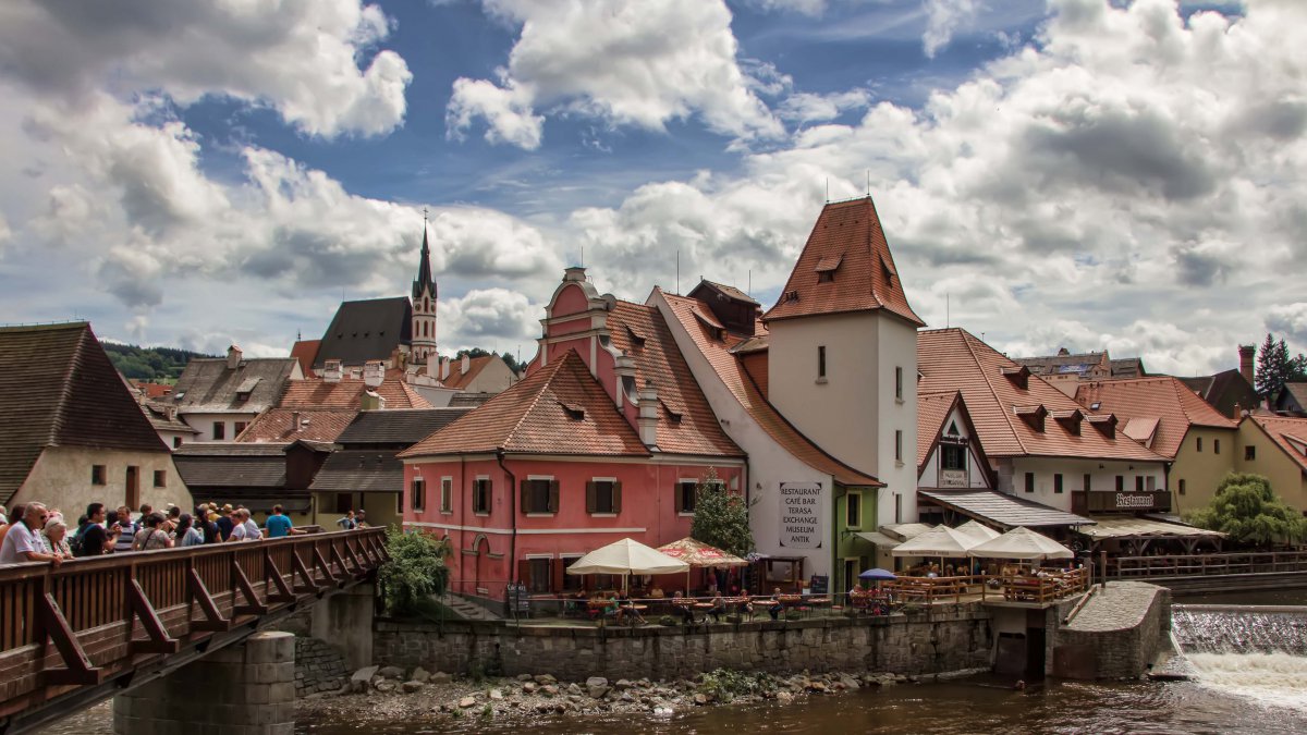 Pictures of the charming town of Cesky Krumlov