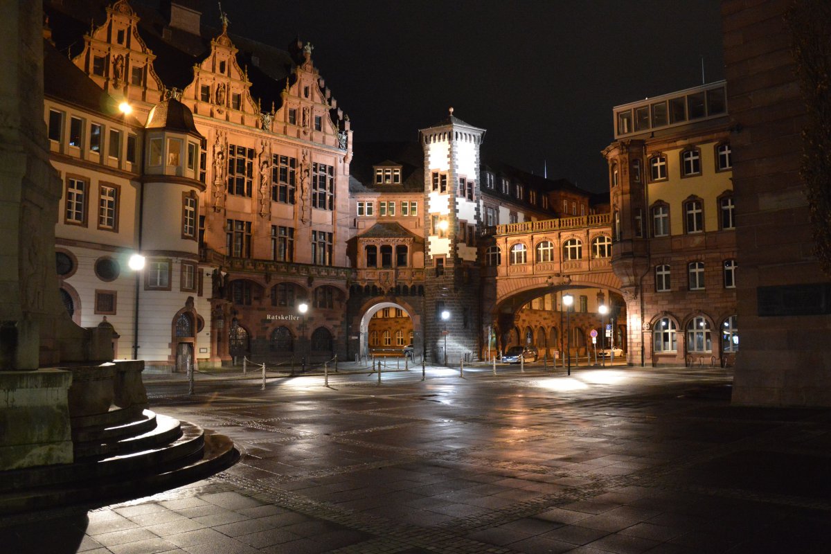 Frankfurt, Germany night view pictures