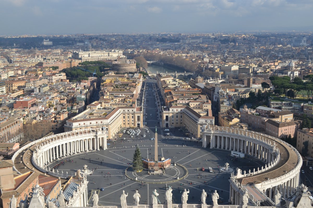Vatican Square architectural landscape pictures