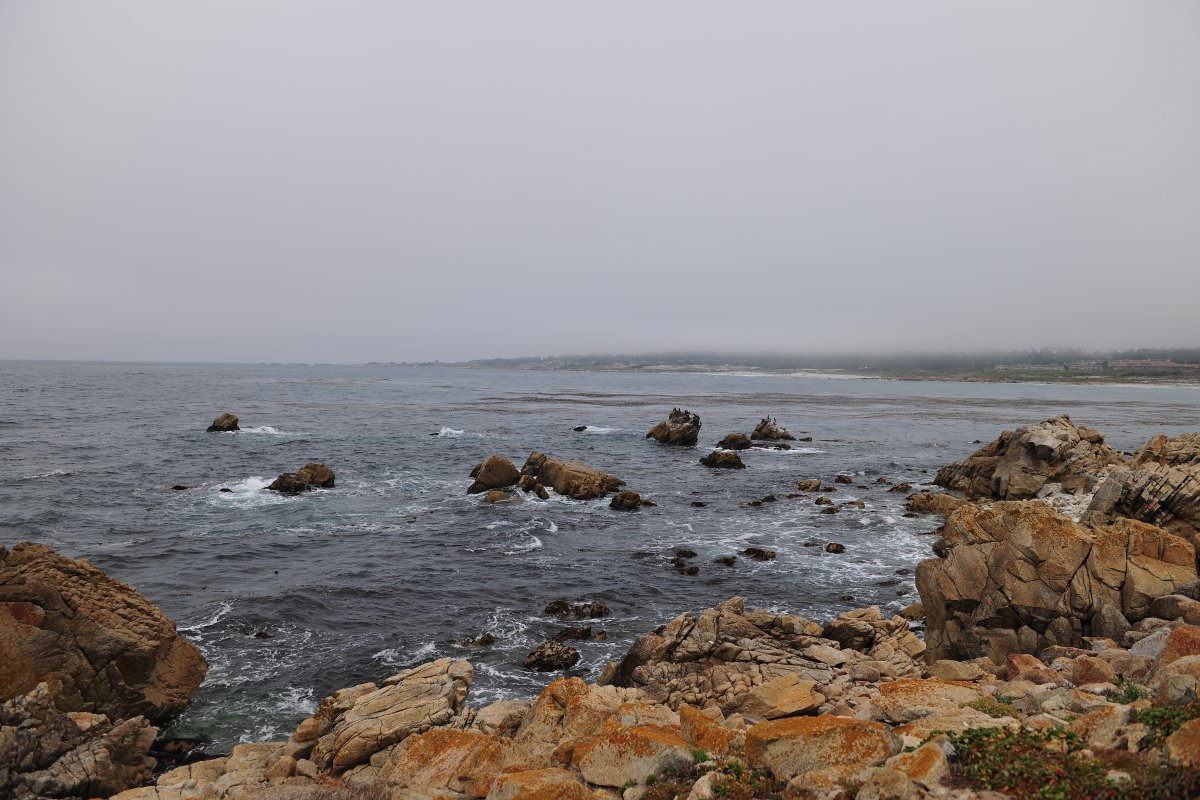 California 17-mile coast scenery pictures