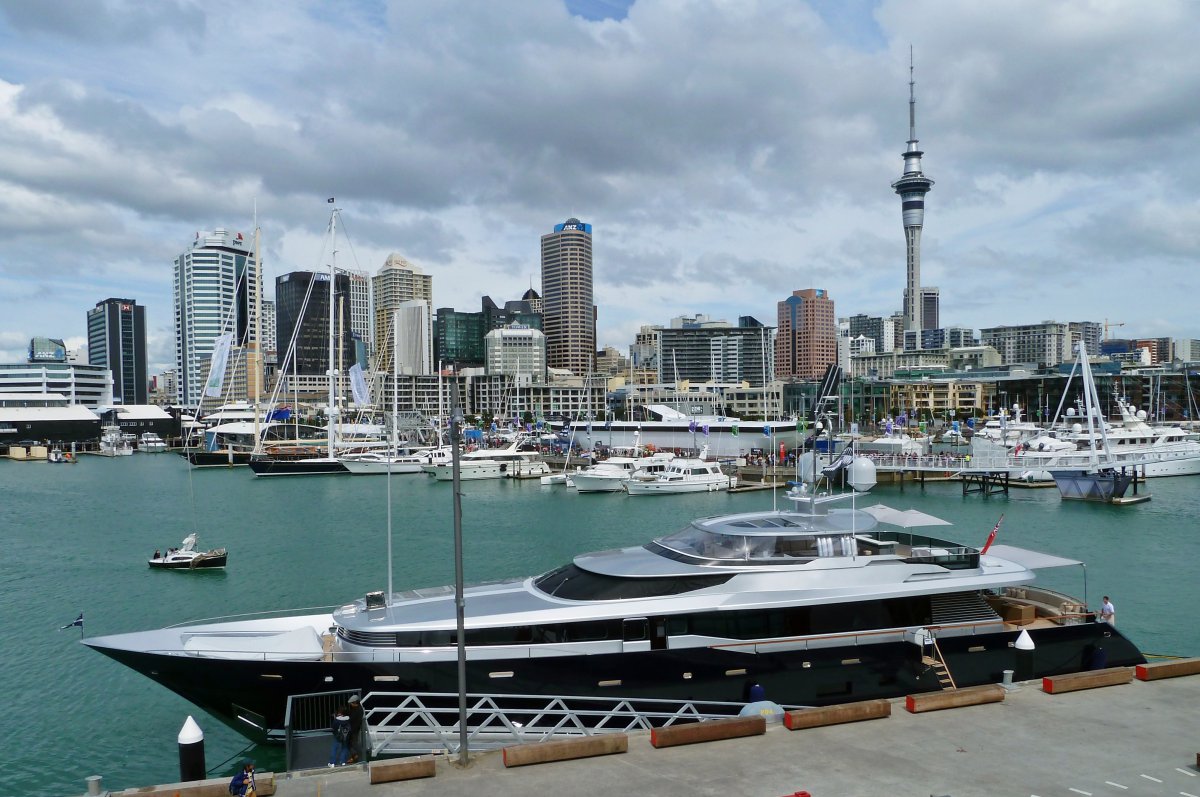 Auckland, New Zealand city architectural landscape pictures