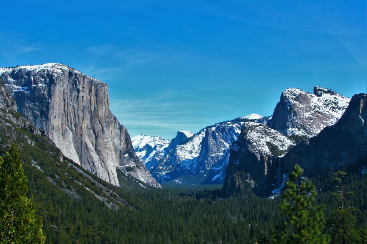 Yosemite National Park natural scenery pictures