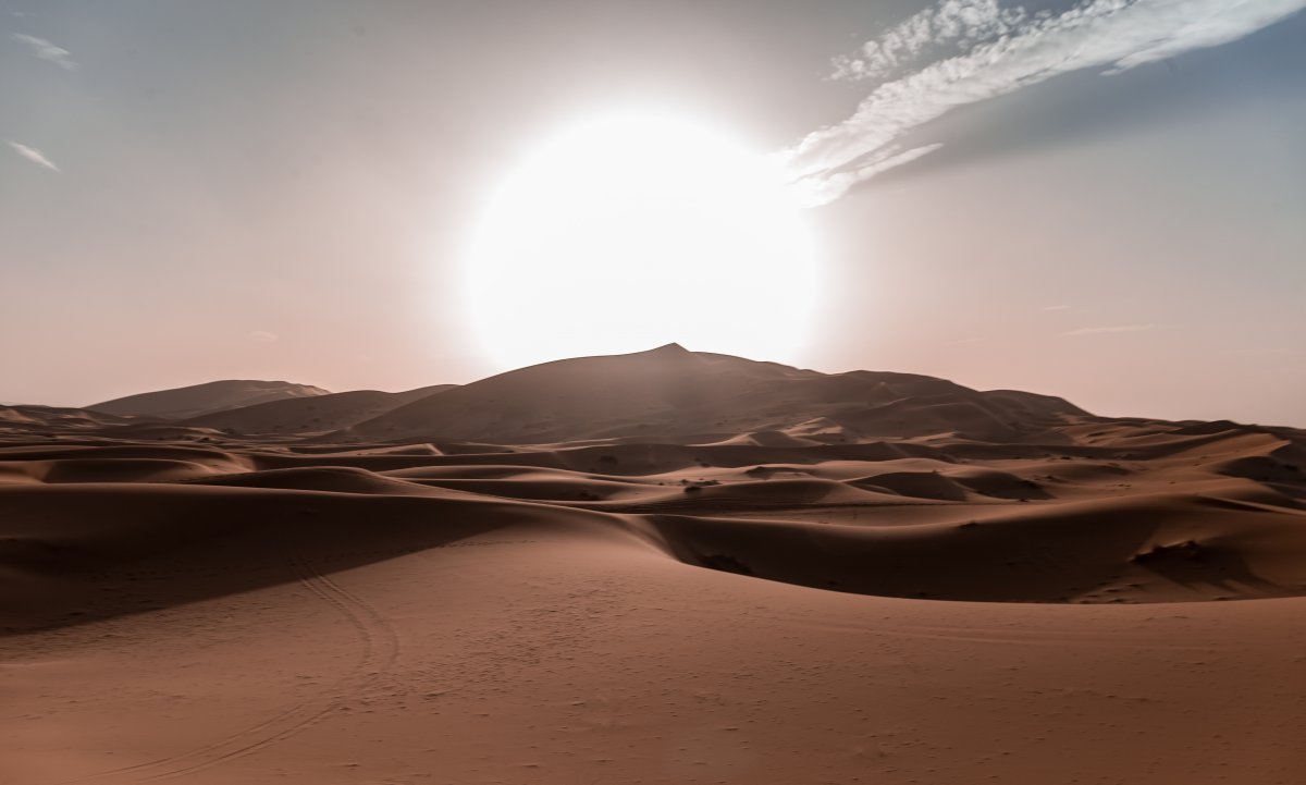 Barren desert scenery pictures